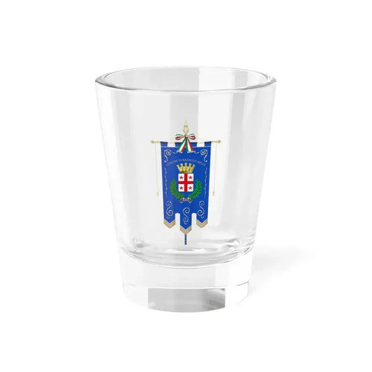 Bagnolo Mella-Gonfalone (Italy) Shot Glass 1.5oz 1.5oz - Go Mug Yourself