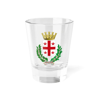 Bagnolo Mella-Stemma (Italy) (Coat of Arms) Shot Glass 1.5oz 1.5oz - Go Mug Yourself