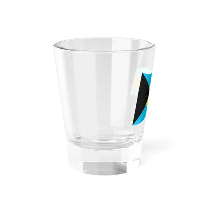 Bahamas Flag - iconic waving (Bahamas) Shot Glass 1.5oz - Go Mug Yourself
