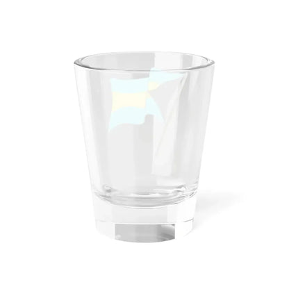 Bahamas Waving Flag Icon (Bahamas) Shot Glass 1.5oz - Go Mug Yourself