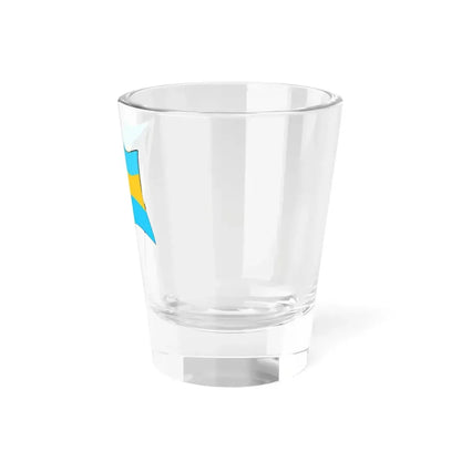 Bahamas Waving Flag Icon (Bahamas) Shot Glass 1.5oz - Go Mug Yourself