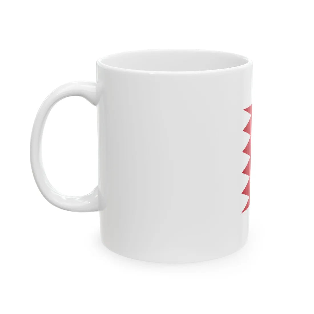 Bahrain 77302 - The Noun Project (Bahrain) White Coffee Mug - Go Mug Yourself
