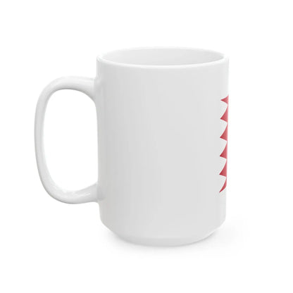 Bahrain 77302 - The Noun Project (Bahrain) White Coffee Mug - Go Mug Yourself