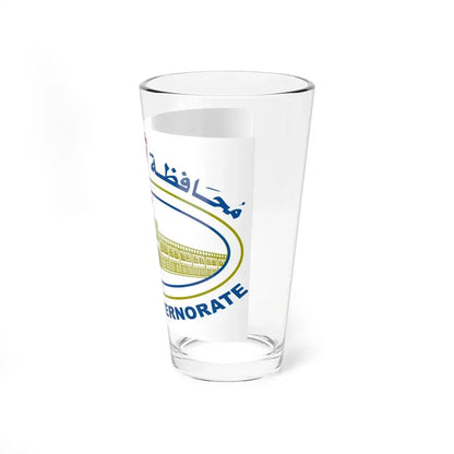Bahrain Capital Governorate Flag (Bahrain) Pint Glass 16oz - Go Mug Yourself