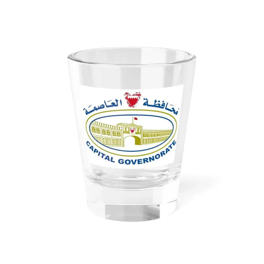 Bahrain Capital Governorate Flag (Bahrain) Shot Glass 1.5oz 1.5oz - Go Mug Yourself