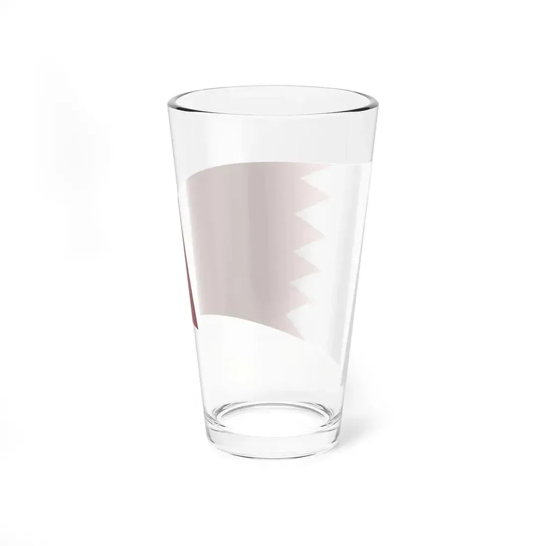 Bahrain Flag - iconic waving (Bahrain) Pint Glass 16oz - Go Mug Yourself