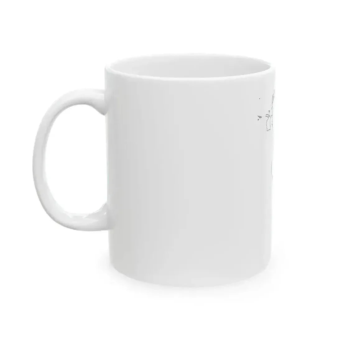 Bahrain-Flagmap (Bahrain) White Coffee Mug - Go Mug Yourself