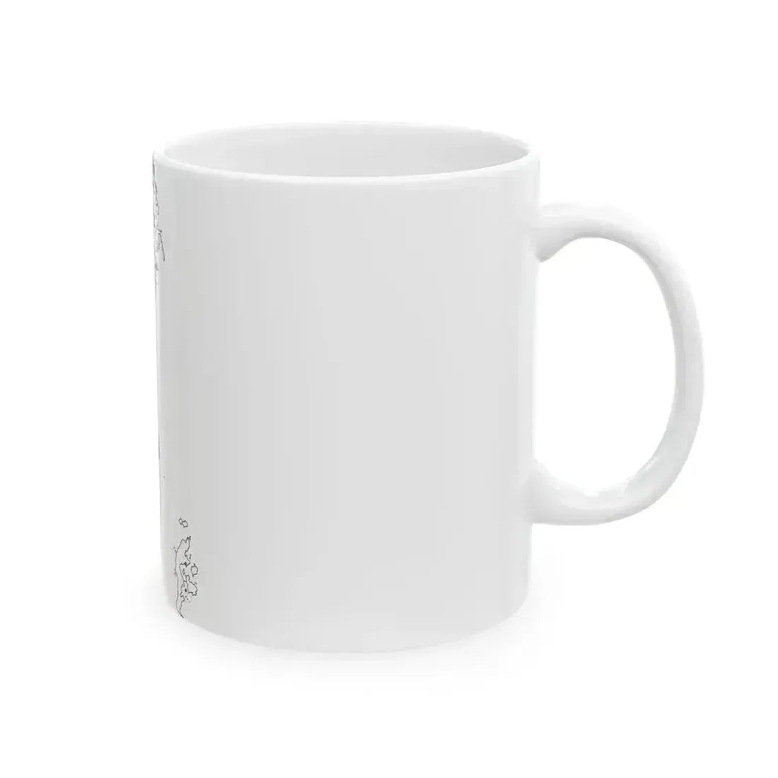 Bahrain-Flagmap (Bahrain) White Coffee Mug - Go Mug Yourself