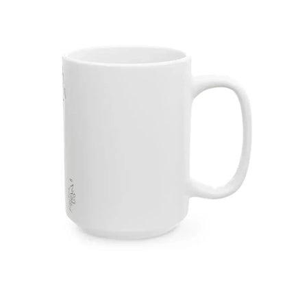 Bahrain-Flagmap (Bahrain) White Coffee Mug - Go Mug Yourself