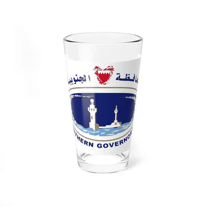Bahrain Northern Governorate Flag (Bahrain) Pint Glass 16oz 16oz - Go Mug Yourself