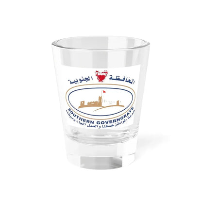 Bahrain Southern Governorate Flag (Bahrain) Shot Glass 1.5oz 1.5oz - Go Mug Yourself