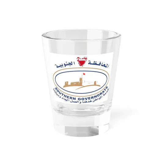 Bahrain Southern Governorate Flag (Bahrain) Shot Glass 1.5oz 1.5oz - Go Mug Yourself
