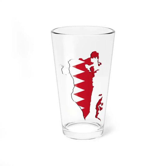 Bahrain Stub (Bahrain) Pint Glass 16oz 16oz - Go Mug Yourself