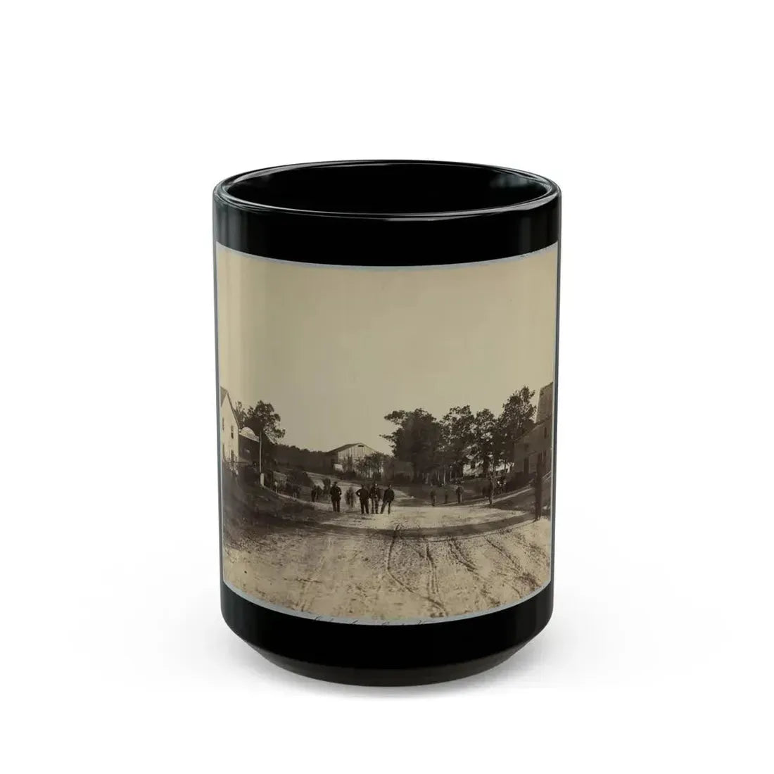 Bailey's Cross Roads, Va. (U.S. Civil War) Black Coffee Mug 15oz - Go Mug Yourself