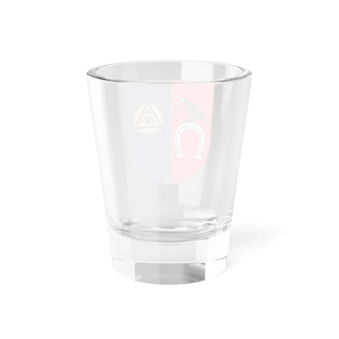 Baisogalos herbas (Lithuania) (Coat of Arms) Shot Glass 1.5oz - Go Mug Yourself
