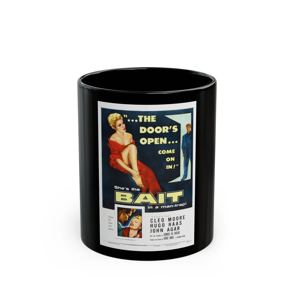 BAIT 1954 Movie Poster - Black Coffee Mug-11oz-Go Mug Yourself