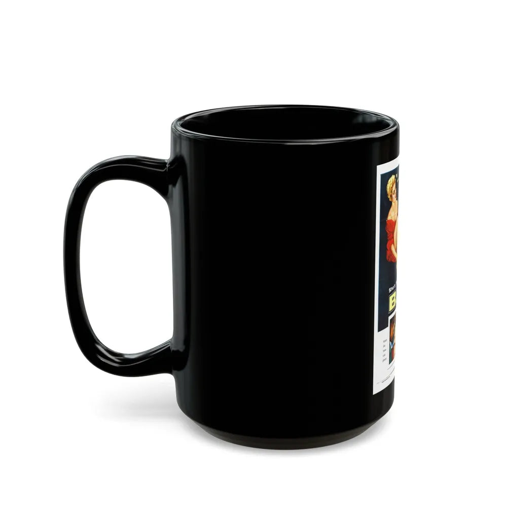 BAIT 1954 Movie Poster - Black Coffee Mug-Go Mug Yourself