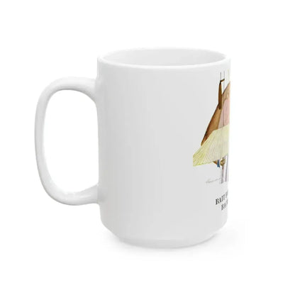 Bait for a Bachelor, 1956 - White Coffee Mug - Go Mug Yourself