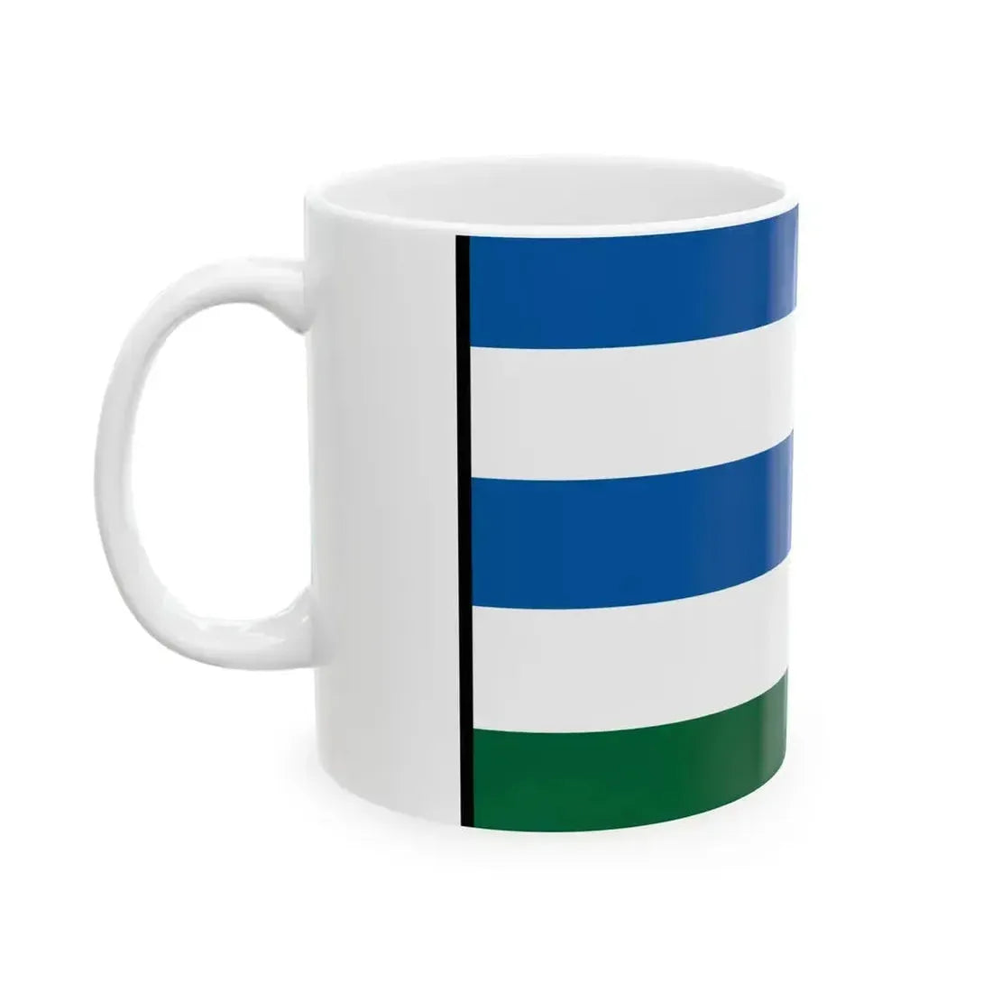 Bajany Michalovce Flag (Slovakia) White Coffee Mug - Go Mug Yourself