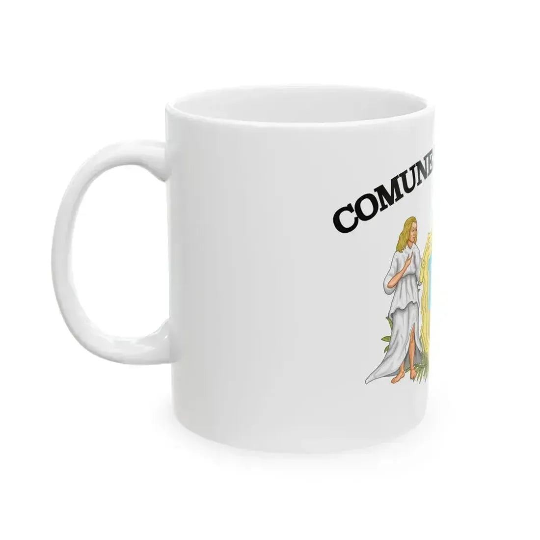 Bajardo-Bandiera (Italy) White Coffee Mug - Go Mug Yourself