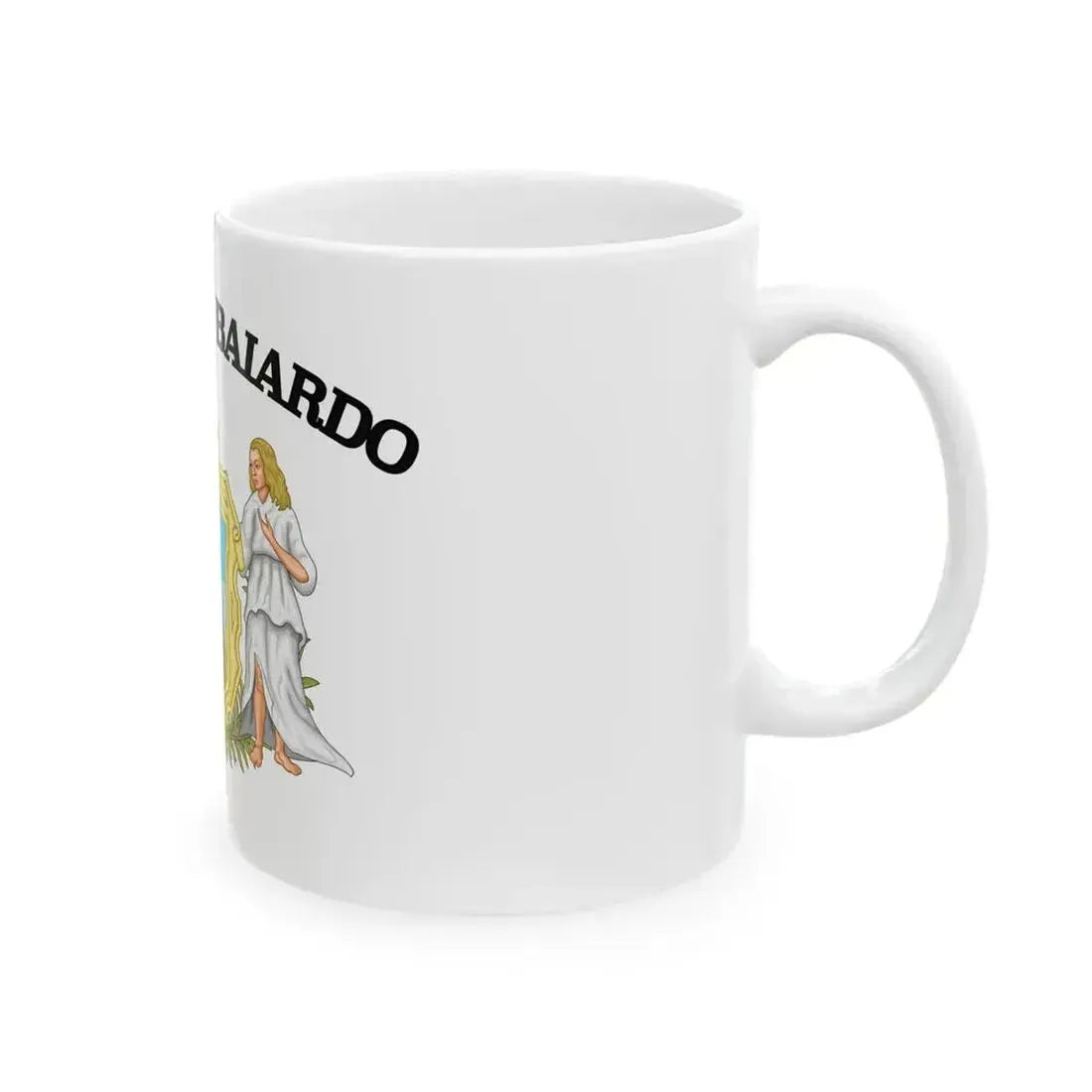 Bajardo-Bandiera (Italy) White Coffee Mug - Go Mug Yourself