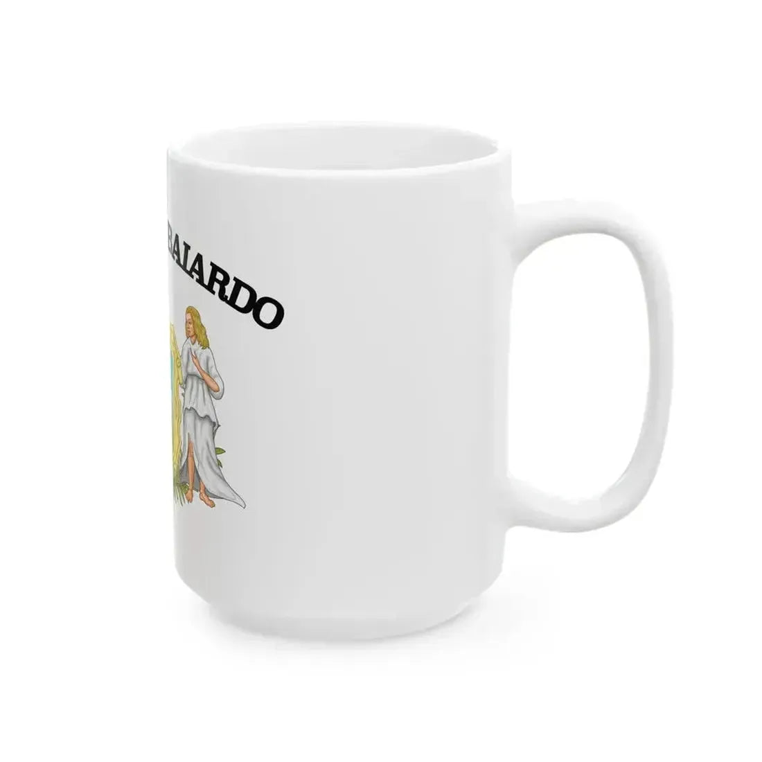 Bajardo-Bandiera (Italy) White Coffee Mug - Go Mug Yourself