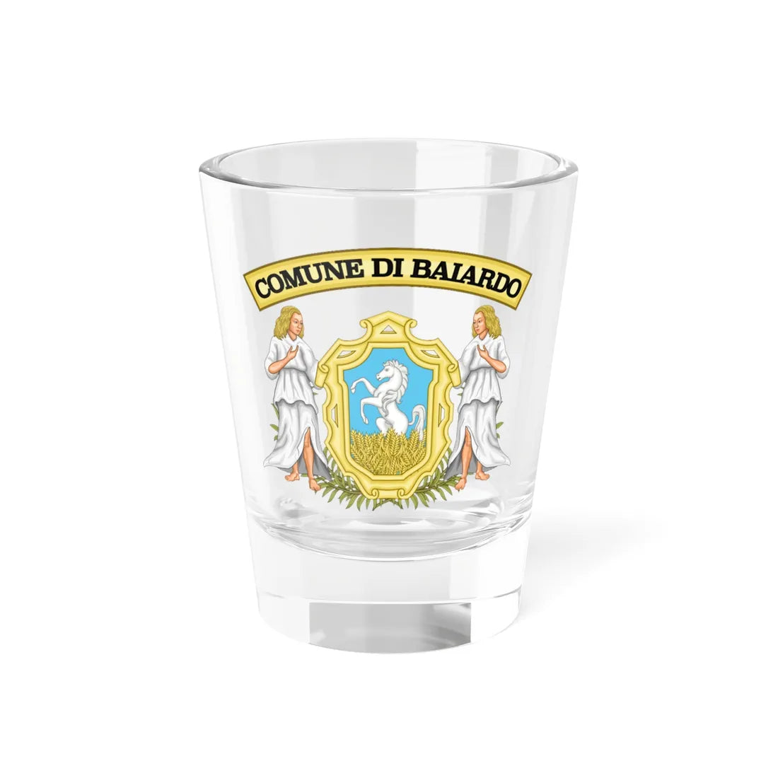 Bajardo-Stemma (Italy) (Coat of Arms) Shot Glass 1.5oz 1.5oz - Go Mug Yourself