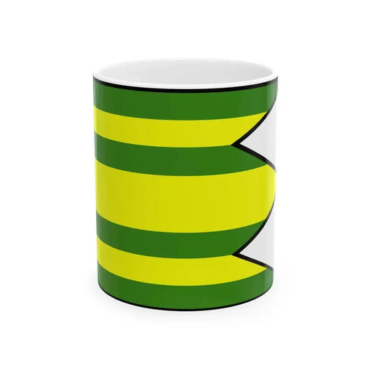 Bajcs Komarno Flag (Slovakia) White Coffee Mug 11oz - Go Mug Yourself