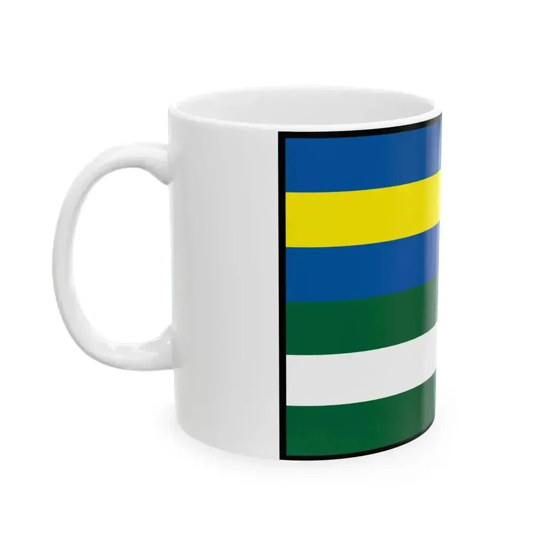 Bajerov Presov Flag (Slovakia) White Coffee Mug - Go Mug Yourself