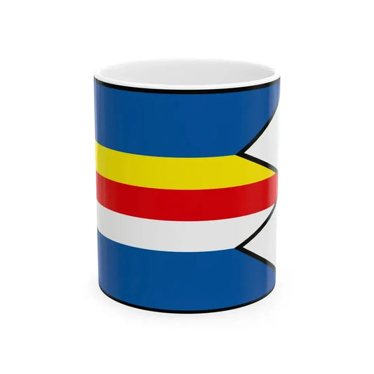 Bajtava Nove Zamky Flag (Slovakia) White Coffee Mug 11oz - Go Mug Yourself