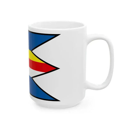 Bajtava Nove Zamky Flag (Slovakia) White Coffee Mug - Go Mug Yourself