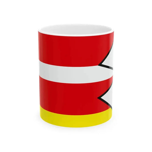 Balaze Banska Bystrica Flag (Slovakia) White Coffee Mug 11oz - Go Mug Yourself