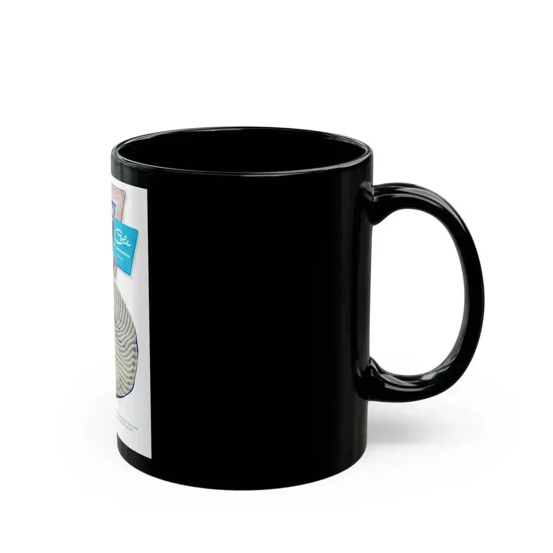 Balboa Cole, Harper's Bazaar, 1948 - Black Coffee Mug - Go Mug Yourself