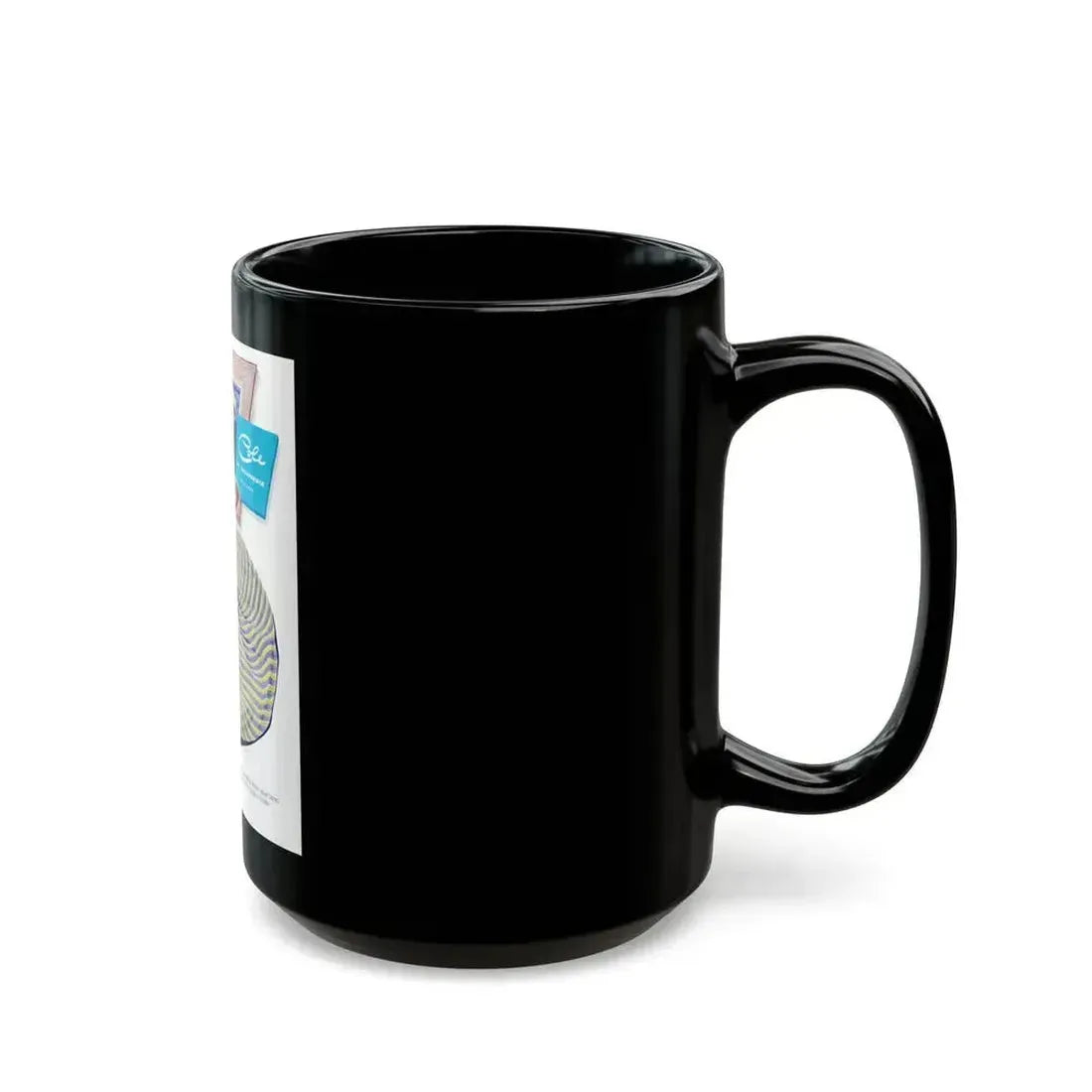 Balboa Cole, Harper's Bazaar, 1948 - Black Coffee Mug - Go Mug Yourself