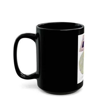 Balboa Cole, Harper's Bazaar, 1948 - Black Coffee Mug - Go Mug Yourself