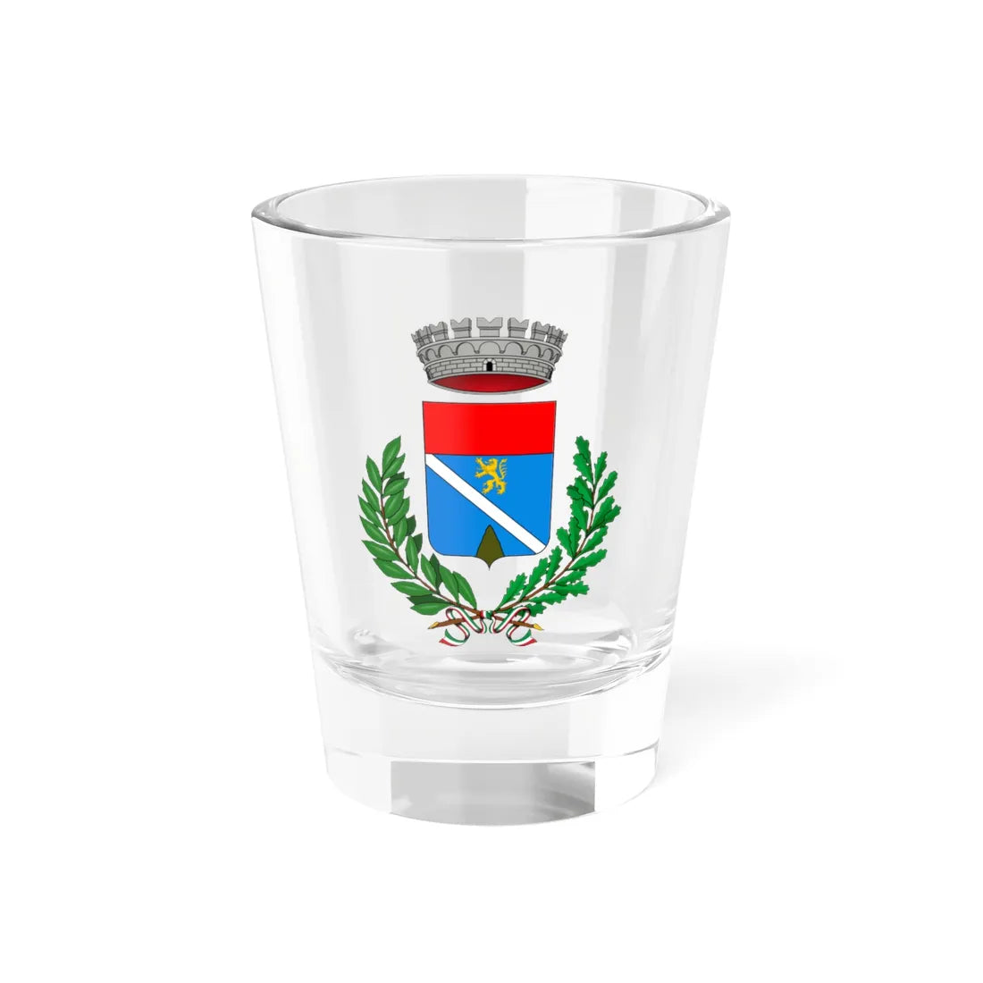 Baldichieri dAsti-Stemma (Italy) (Coat of Arms) Shot Glass 1.5oz 1.5oz - Go Mug Yourself