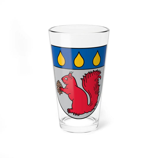 Baldone COA (Latvia) (Coat of Arms) Pint Glass 16oz 16oz - Go Mug Yourself