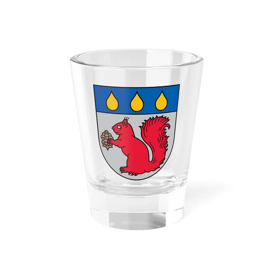 Baldone COA (Latvia) (Coat of Arms) Shot Glass 1.5oz 1.5oz - Go Mug Yourself