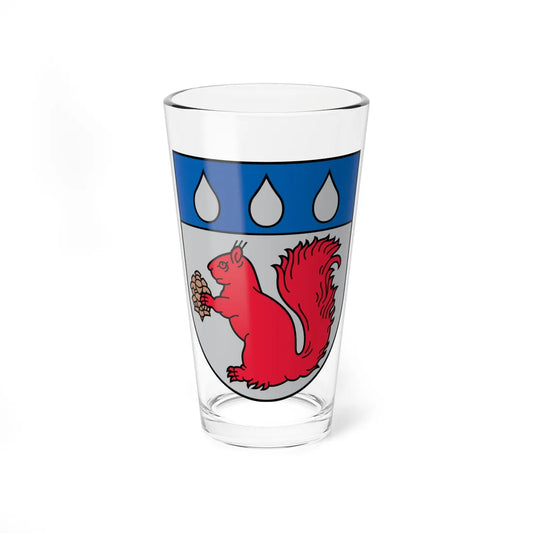 Baldones novads COA (Latvia) (Coat of Arms) Pint Glass 16oz 16oz - Go Mug Yourself