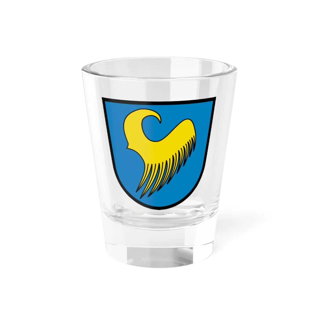 Baldramsdorf CoA (Austria) (Coat of Arms) Shot Glass 1.5oz 1.5oz - Go Mug Yourself
