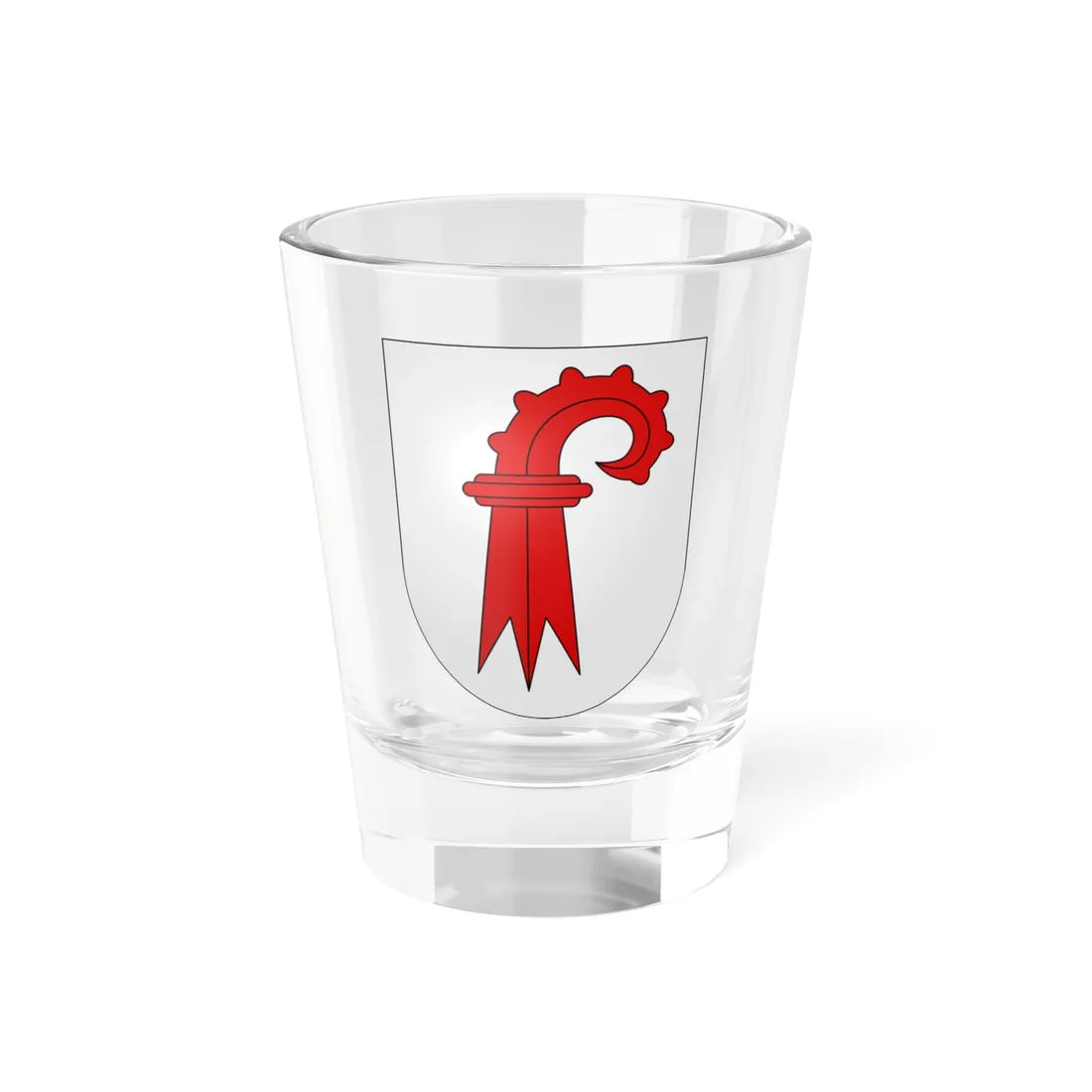 BaleCampagne-coat of arms (Switzerland) (Coat of Arms) Shot Glass 1.5oz 1.5oz - Go Mug Yourself