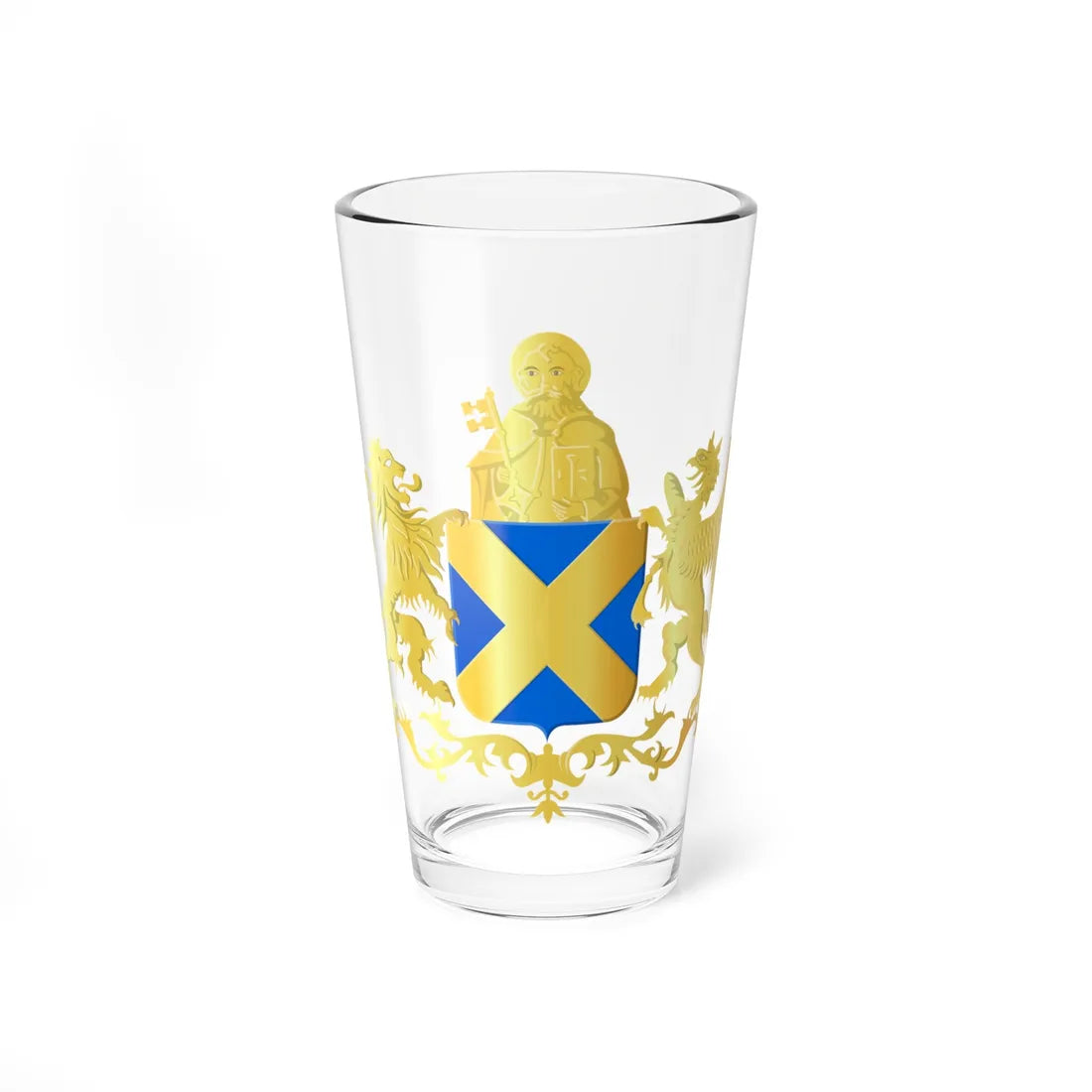 Balen wapen2 (Belgium) (Coat of Arms) Pint Glass 16oz 16oz - Go Mug Yourself