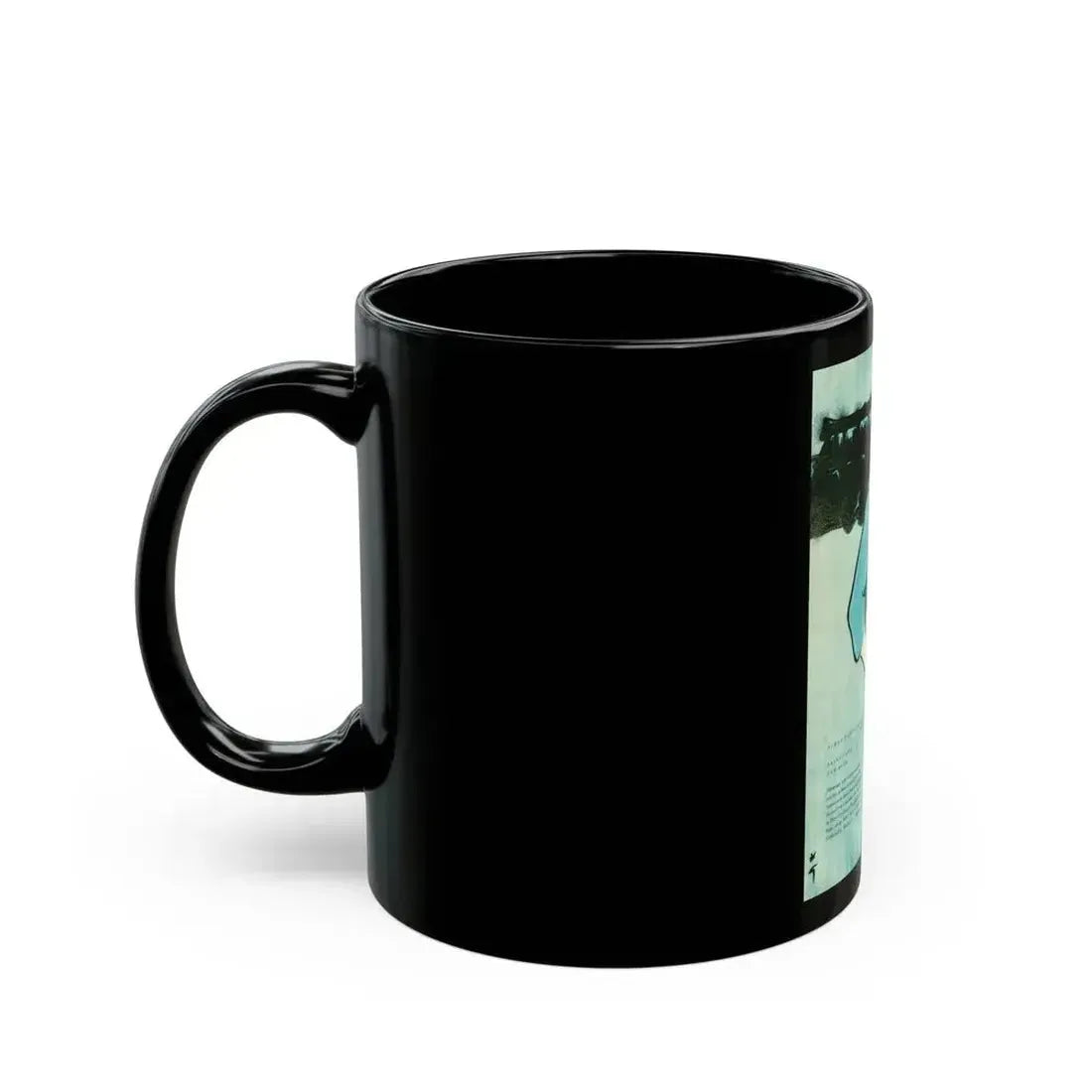 Balensiaga - New Blue, Vogue Illustrations, 1954 - Black Coffee Mug - Go Mug Yourself