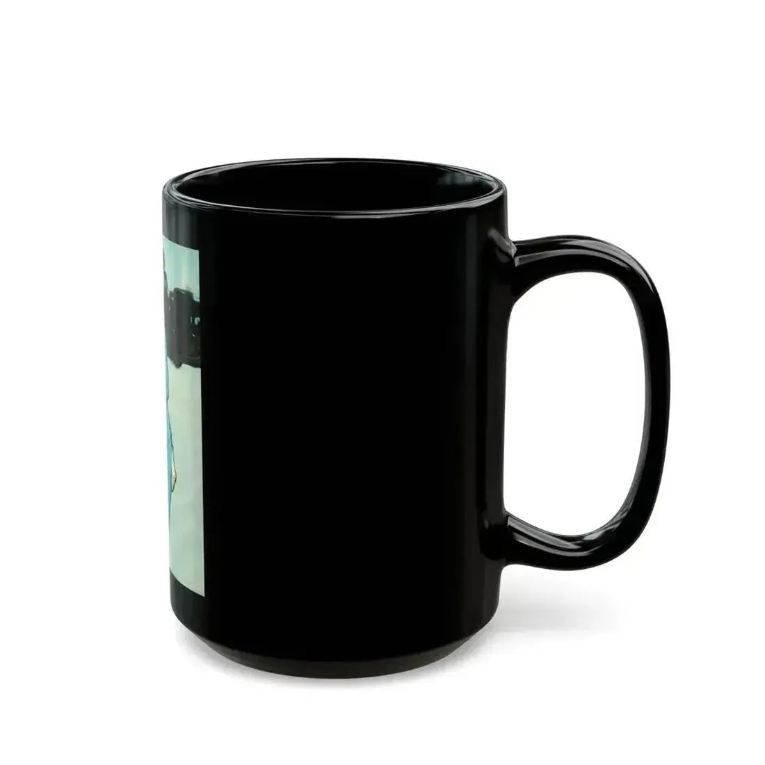 Balensiaga - New Blue, Vogue Illustrations, 1954 - Black Coffee Mug - Go Mug Yourself