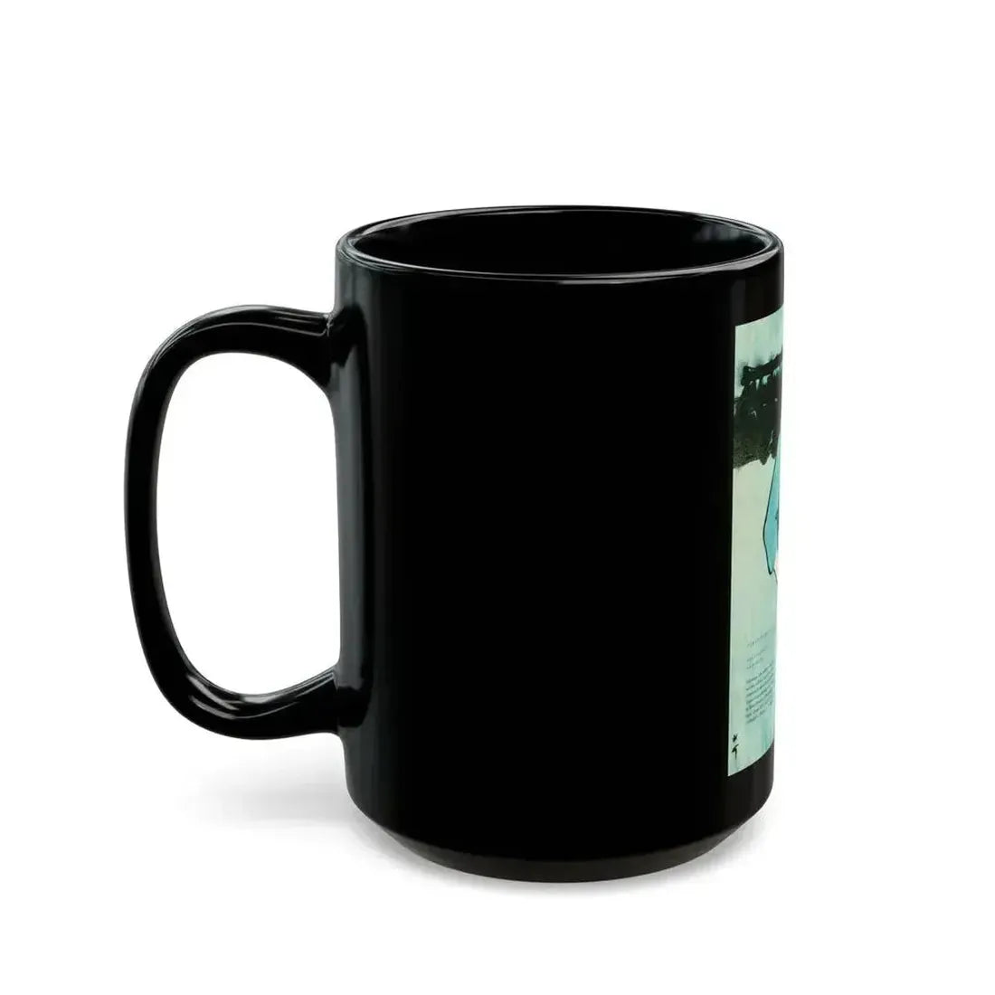 Balensiaga - New Blue, Vogue Illustrations, 1954 - Black Coffee Mug - Go Mug Yourself