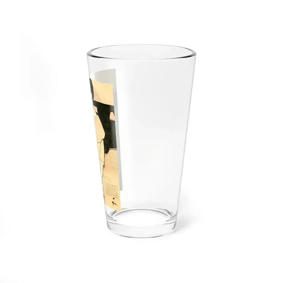 Balensiaga - New Collar, Vogue Illustrations, 1954 (Magazine Illustration) Pint Glass 16oz - Go Mug Yourself