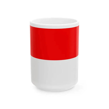 Balestrino-Bandiera (Italy) White Coffee Mug 15oz - Go Mug Yourself