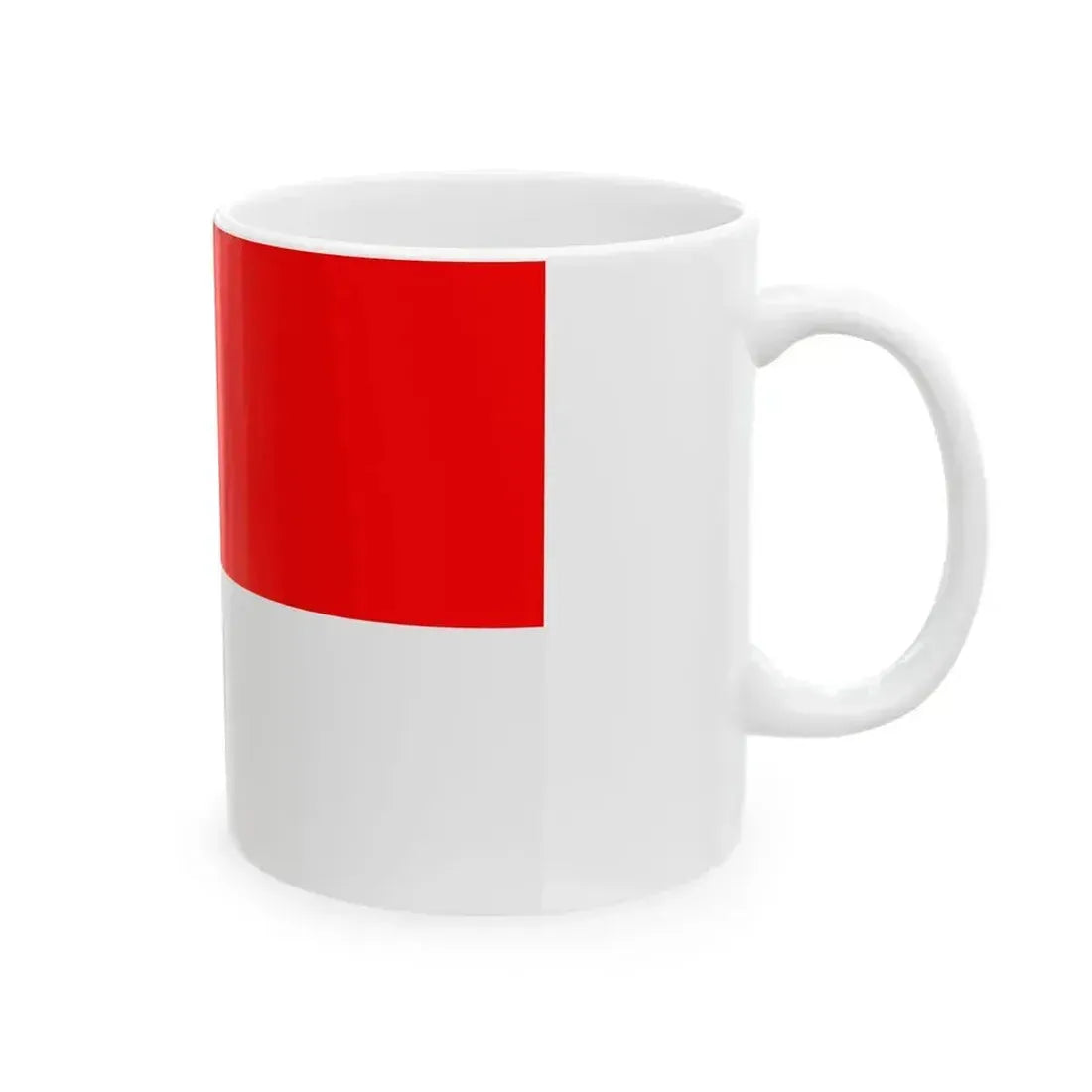 Balestrino-Bandiera (Italy) White Coffee Mug - Go Mug Yourself