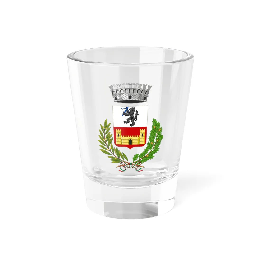 Balestrino-Stemma (Italy) (Coat of Arms) Shot Glass 1.5oz 1.5oz - Go Mug Yourself
