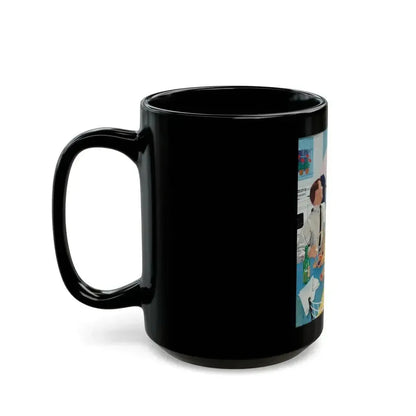 Ballantine Beer advertisement, circa late 1950s - Black Coffee Mug - Go Mug Yourself